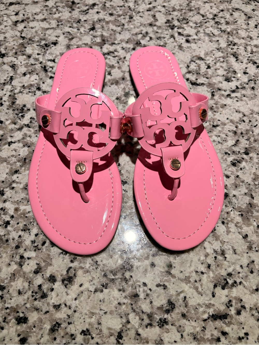 Pink Tory Burch Sandals size 8.5